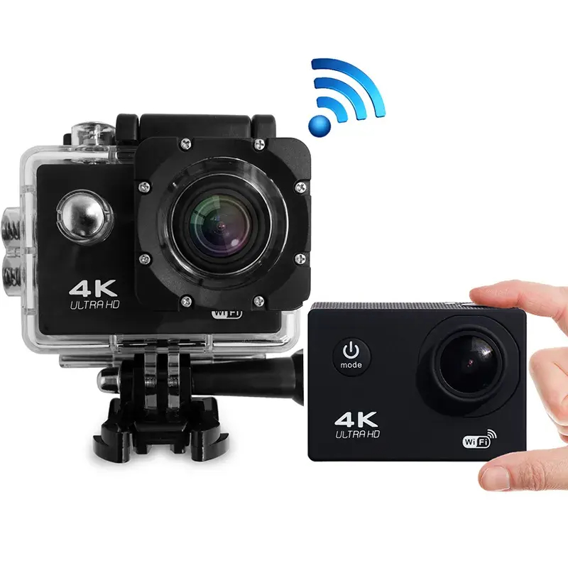 2023 防水 4K go 相机专业视频摄像机便携式运动相机水下相机户外