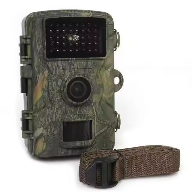 户外野生动物追踪相机 1080p CMOS 追踪防水夜视 IP66 防水狩猎相机