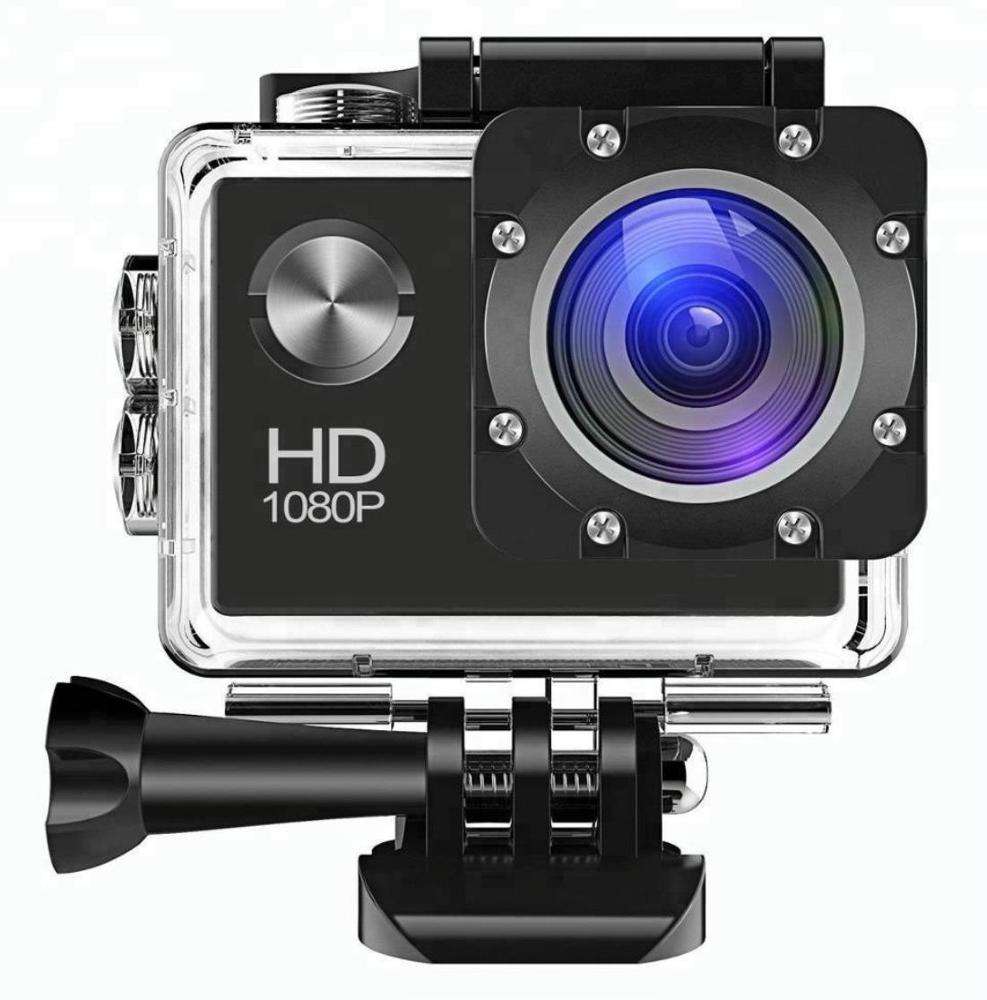 best price 2 inch lcd waterproof action sports camera accessory Hd 1080 Sport Camera Portable Hd Mini Hd Sport Camera