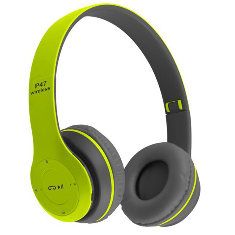 Customization Foldable P47 wireless headphones over ear wireless audifonos bluetooth headphones BT headset